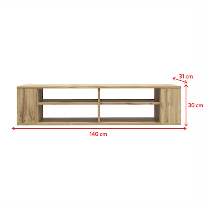 Szafka RTV Wall 140 cm Biały