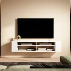 Szafka RTV Wall 140 cm Biały