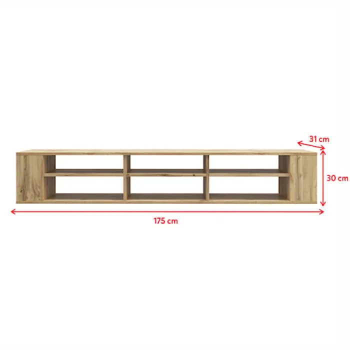 Szafka RTV Wall 175 cm Czarny