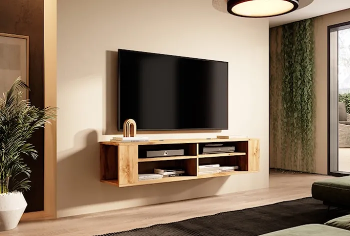 Szafka RTV Wall 140 cm Dąb wotan
