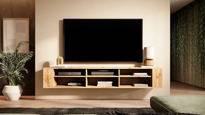 Szafka RTV Wall 175 cm Dąb wotan