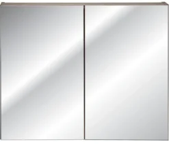 Szafka wisząca Olimmi z lustrem 80 cm dąb santa