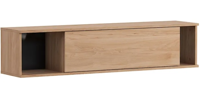 Szafka wisząca Perila 135 cm zamykana hikora