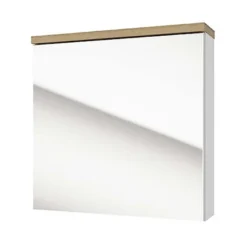 Szafka wisząca Saeli 60x60x15 cm z lustrem