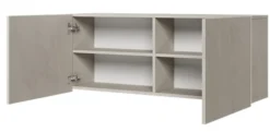 Szafka wisząca Teen Flex dwudrzwiowa 110 cm Silk flou