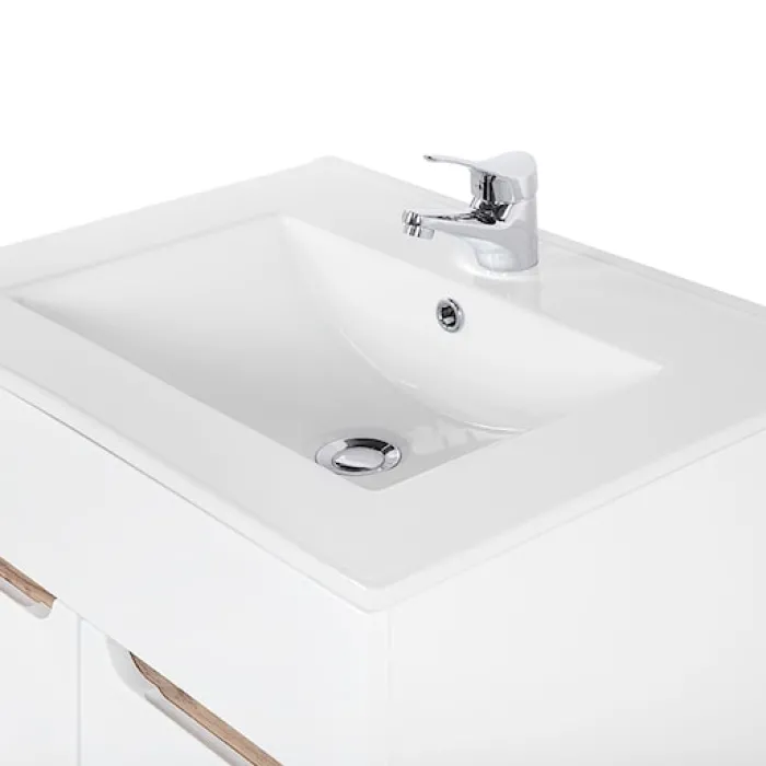 Szafka z umywalką Jakkarta biała 60 cm