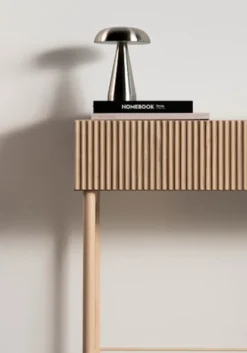 Toaletka Nolie z szufladami i nóżkami 110 cm Dąb Olejowany