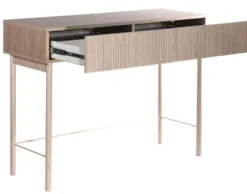 Toaletka Nolie z szufladami i nóżkami 110 cm Dąb Olejowany