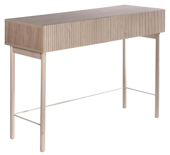 Toaletka Nolie z szufladami i nóżkami 110 cm Dąb Olejowany