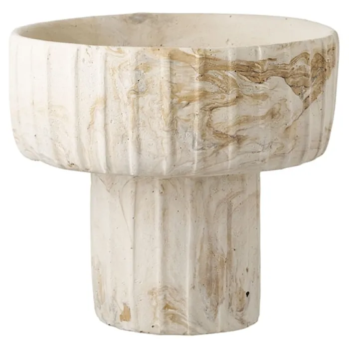 Wazon ceramiczny Selfill 18,5 cm beżowy