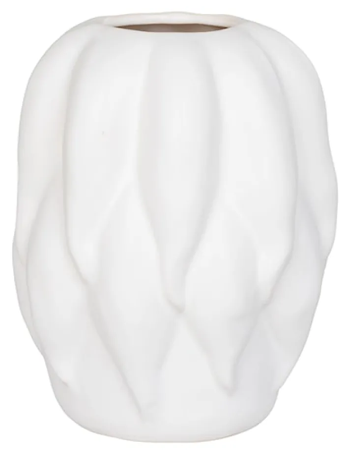 Wazon ceramiczny Velas 26 cm beżowy
