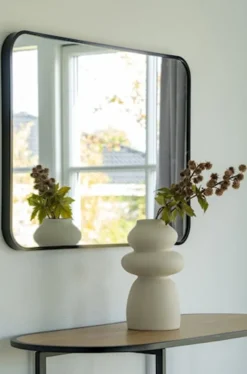 Wazon ceramiczny Velas 26,5 cm beżowy