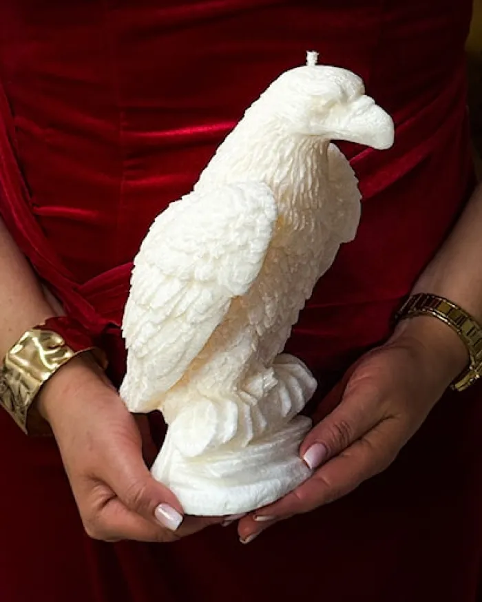 Świeca z wosku palmowego Eagle Statue 1200 g