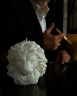 Świeca z wosku palmowego Lion Head 500 g