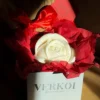 Świeca z wosku palmowego Rose 640 g