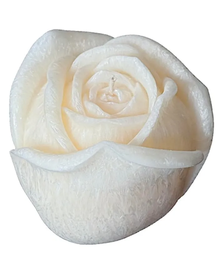 Świeca z wosku palmowego Rose 640 g