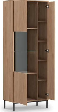 Witryna dwudrzwiowa Perila 70 cm hikora