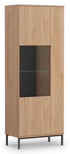 Witryna dwudrzwiowa Perila 70 cm hikora
