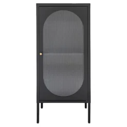 Witryna jednodrzwiowa Nifests 110 cm czarna