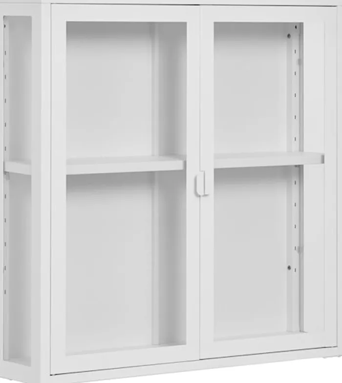 Witryna wisząca Centho 80 cm biała