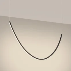 Żyrandol Alvar 1 LED czarny 3000K