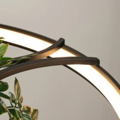 Żyrandol Rio Bio LED 78 cm czarny 3000K