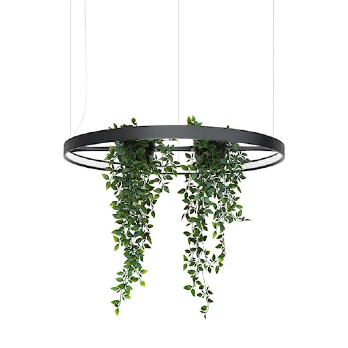 Żyrandol Rio Bio LED 78 cm czarny 3000K