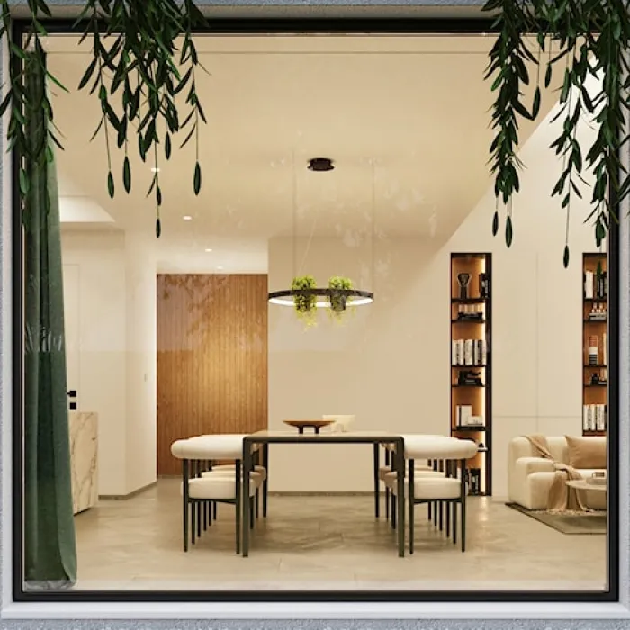 Żyrandol Rio Bio LED 78 cm czarny 3000K