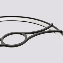 Żyrandol Rio Bio LED 78 cm czarny 3000K