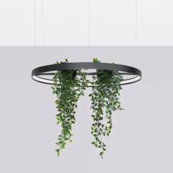 Żyrandol Rio Bio LED 78 cm czarny 4000K