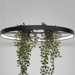 Żyrandol Rio Bio LED 78 cm czarny 4000K