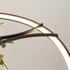 Żyrandol Rio Bio LED 110 cm czarny 3000K