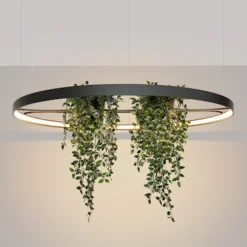 Żyrandol Rio Bio LED 110 cm czarny 3000K