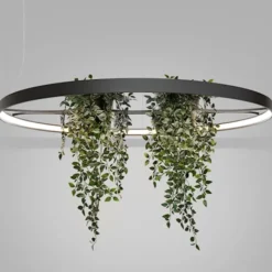 Żyrandol Rio Bio LED 110 cm czarny 4000K
