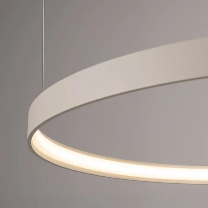 Żyrandol Rio LED 55 cm beżowy 3000K