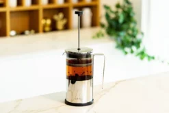 Zaparzacz do kawy i herbaty Diamante 1L srebrny