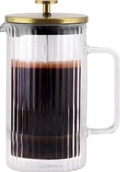 Zaparzacz do kawy i herbaty Tulip 1L złoty matowy