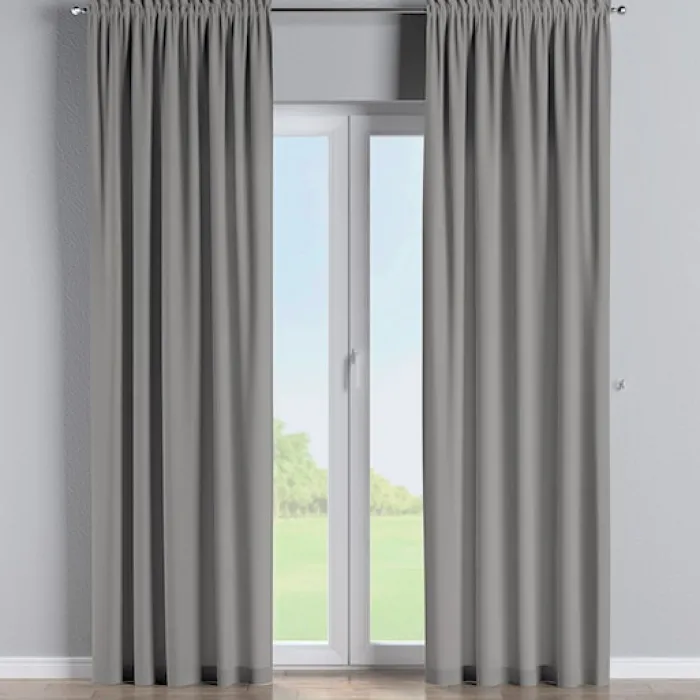 Zasłona na kanale Crema 250x140 cm szara