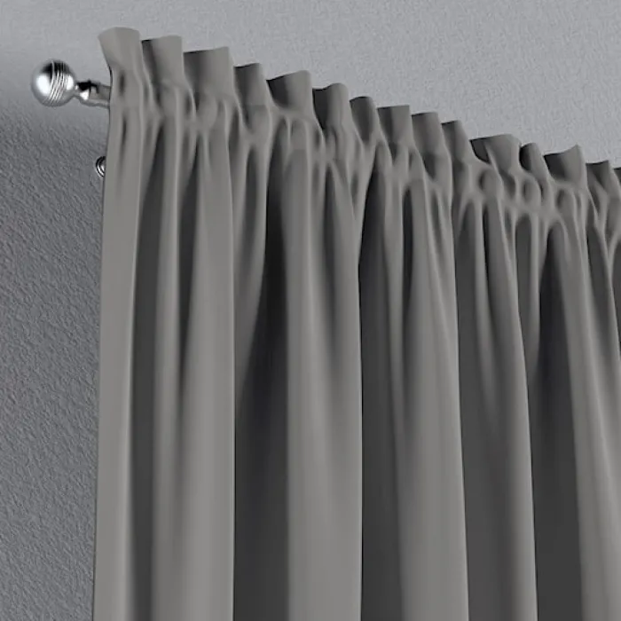 Zasłona na kanale Crema 250x140 cm szara