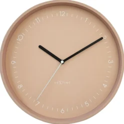 Zegar ścienny Berlin 30 cm różowy