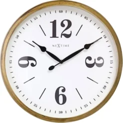 Zegar ścienny Classic 39 cm biało-złoty