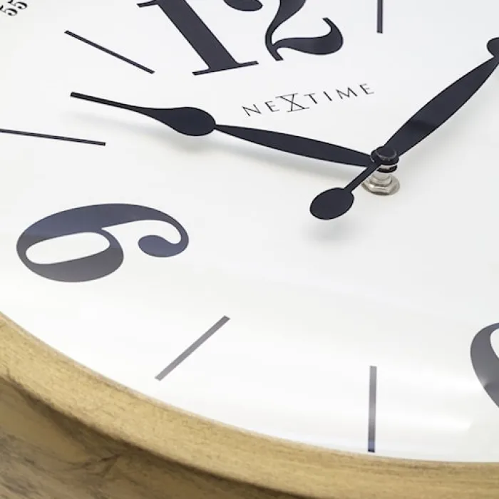 Zegar ścienny Classic 39 cm biało-złoty