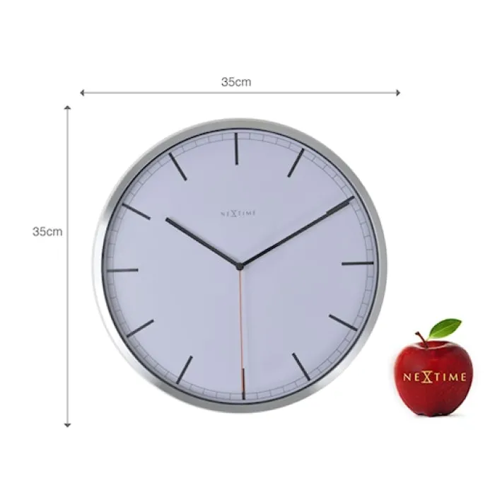 Zegar ścienny Company 35 cm biały