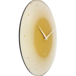 Zegar ścienny Deep 50 cm żółty
