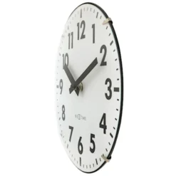 Zegar ścienny Duomo 20 cm biało-czarny