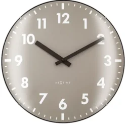 Zegar ścienny Duomo 35 cm khaki