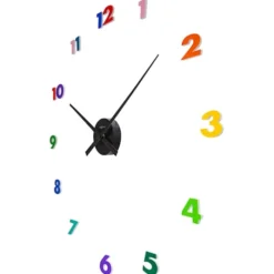 Zegar ścienny Hands 48 cm wielokolorowy