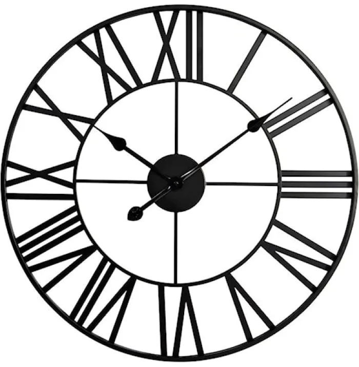 Zegar ścienny Kaikara 60 cm czarny