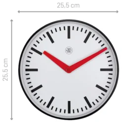 Zegar ścienny Newcastle 25 cm biały