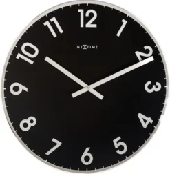 Zegar ścienny Reflect 43 cm czarny
